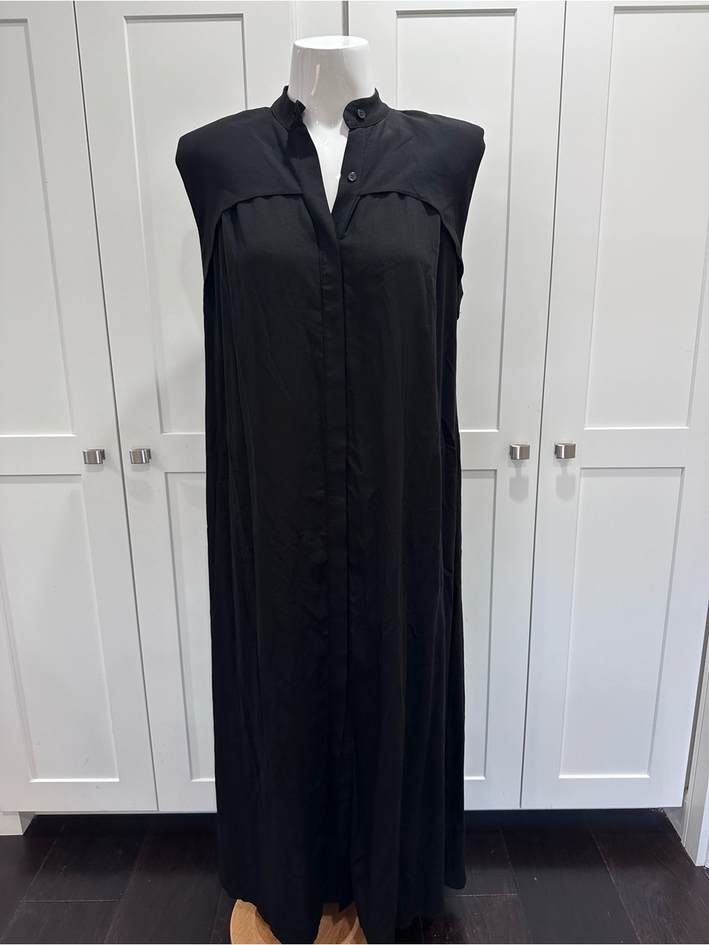 Heidi Merrick SESPE DRESS - NOIR TISSUE LINEN - Picture 5 of 9